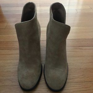 Zara  Trafaluc Suede Ankle Boots
